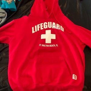 lifeguard hoodie, L